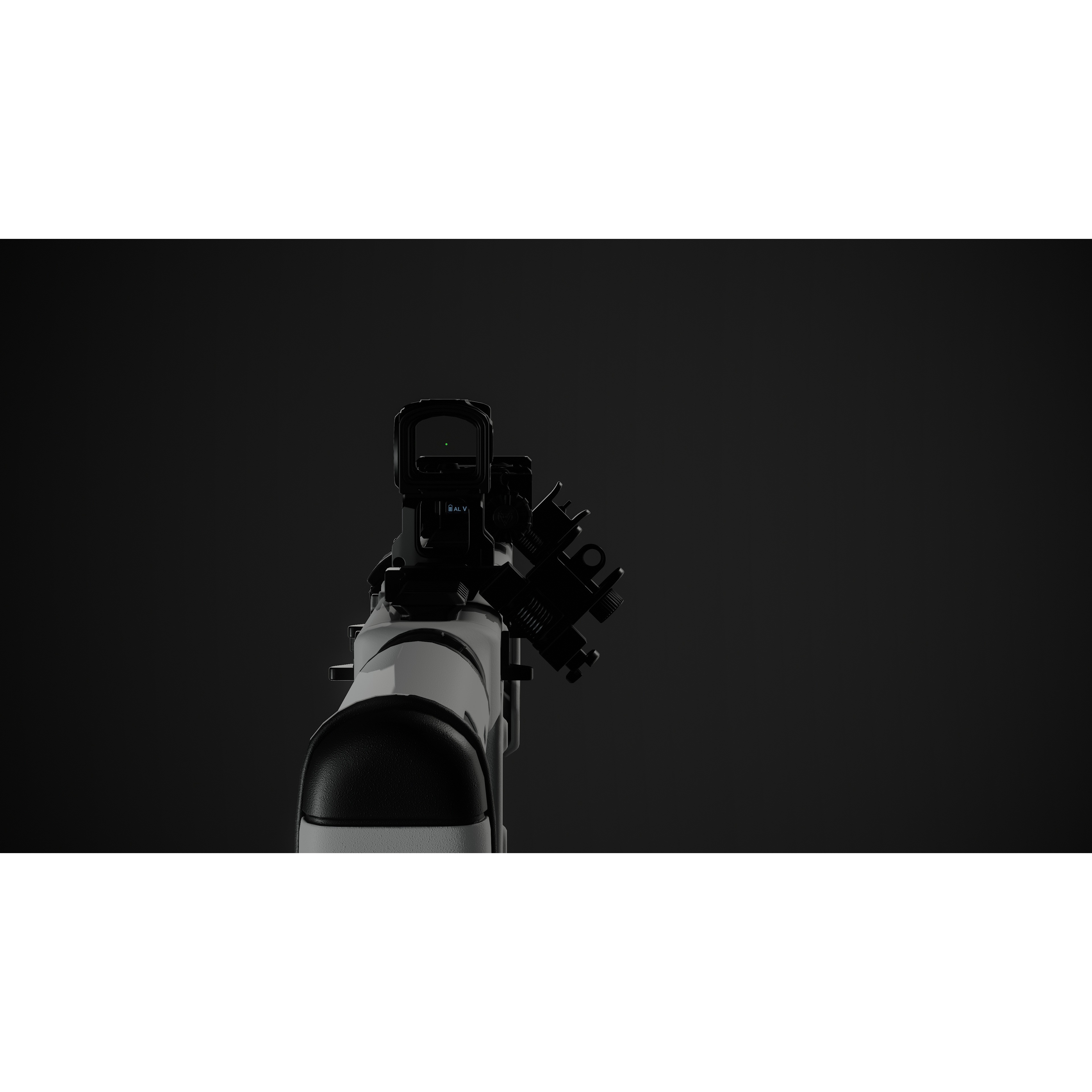 KRISS Vector - Low-Poly Game-Ready 3D Model - View 13