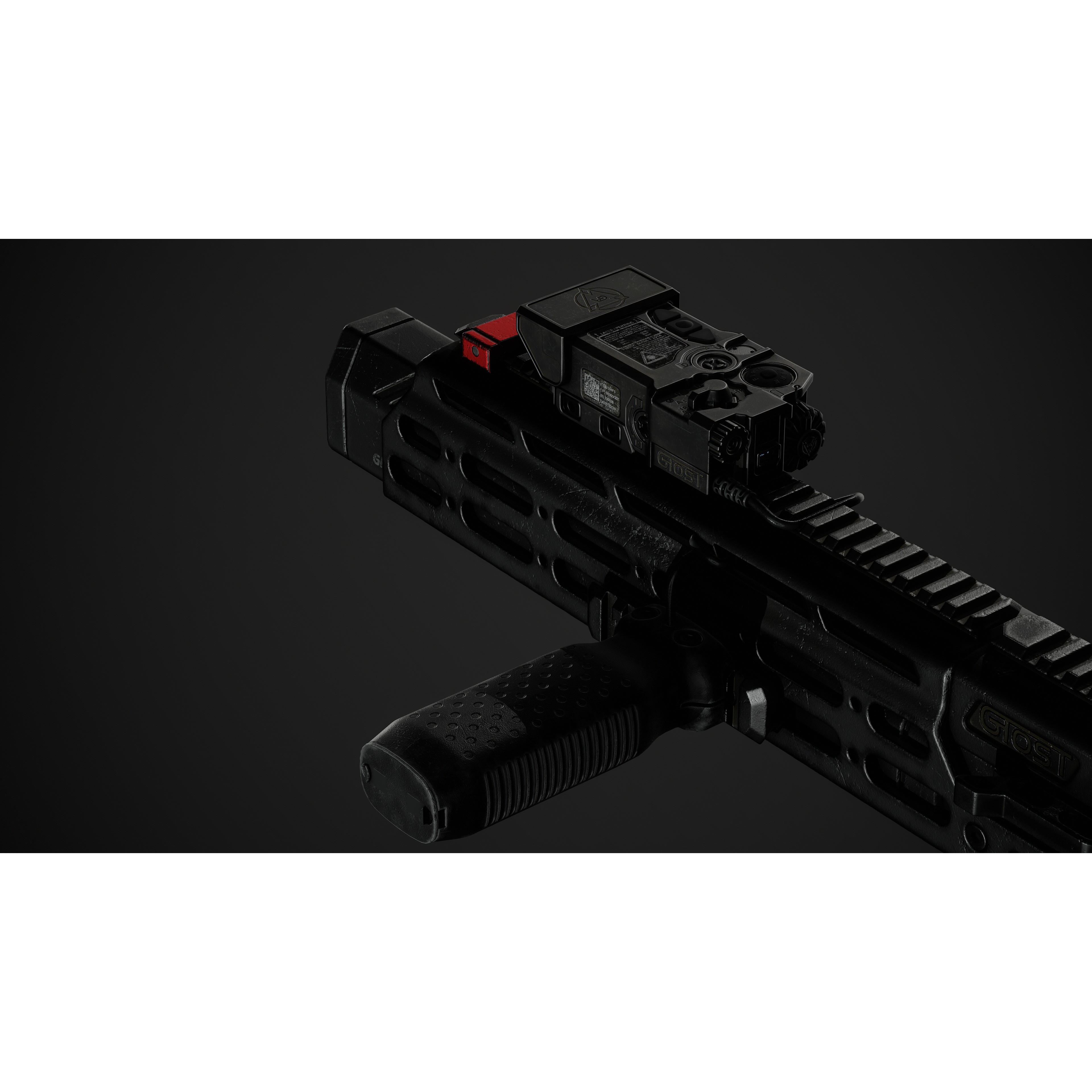 KRISS Vector - Low-Poly Game-Ready 3D Model - View 17