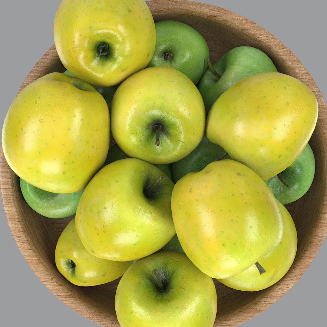 Bowls of Fruits Collection 03 3D Model – High Poly PBR Assets, OBJ/3ds Max - View 20