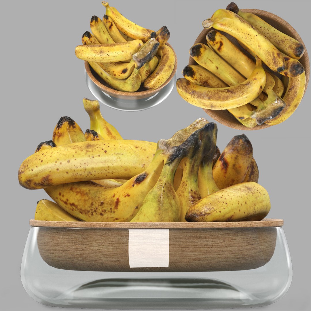 Bowls of Fruits Collection 03 3D Model – High Poly PBR Assets, OBJ/3ds Max - View 4