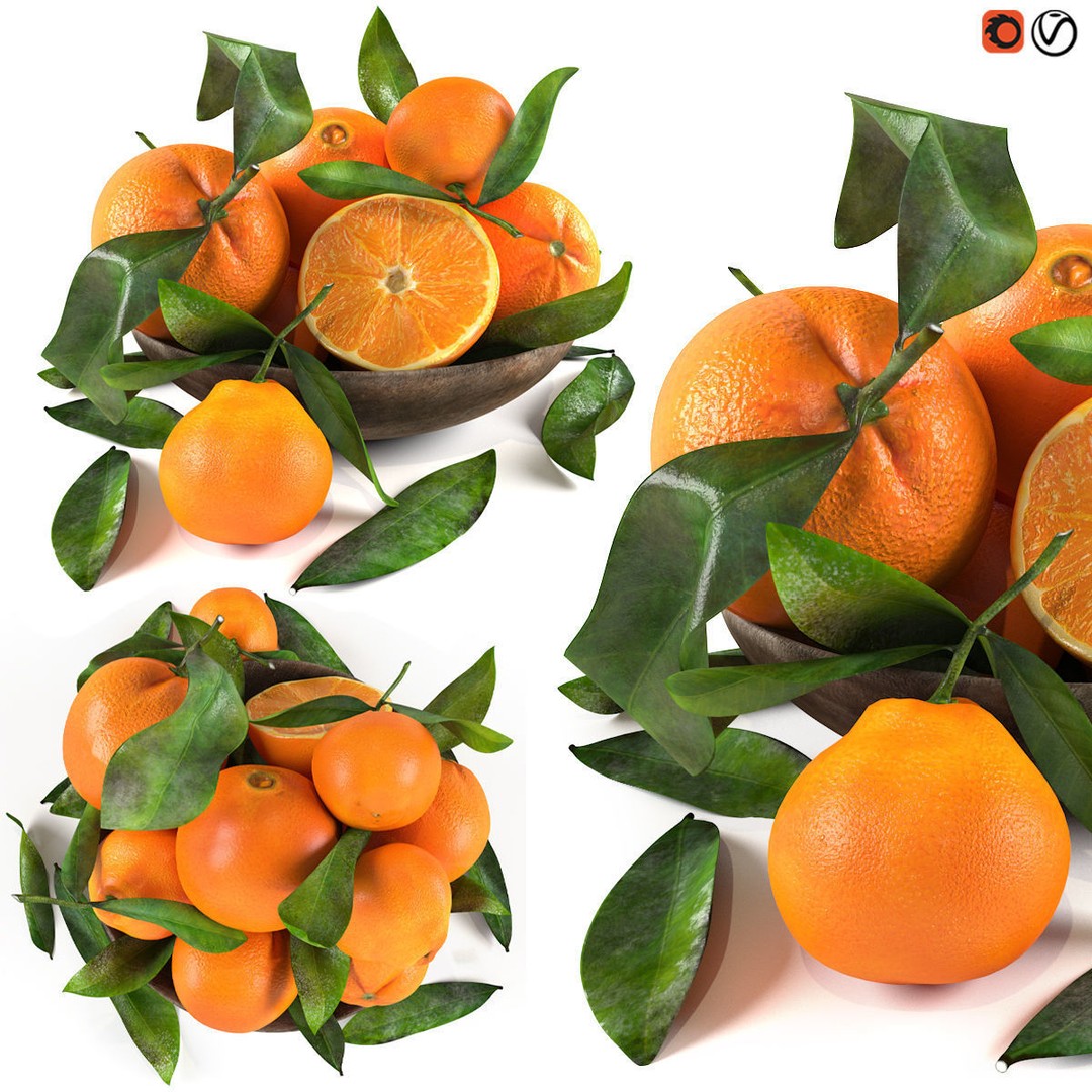 Bowls of Fruits Collection 03 3D Model – High Poly PBR Assets, OBJ/3ds Max - View 41
