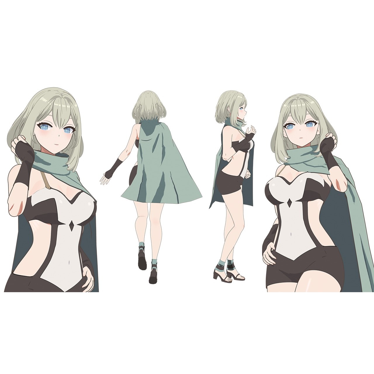 Fantasy RPG Anime Girls - Low-Poly Game-Ready 3D Model