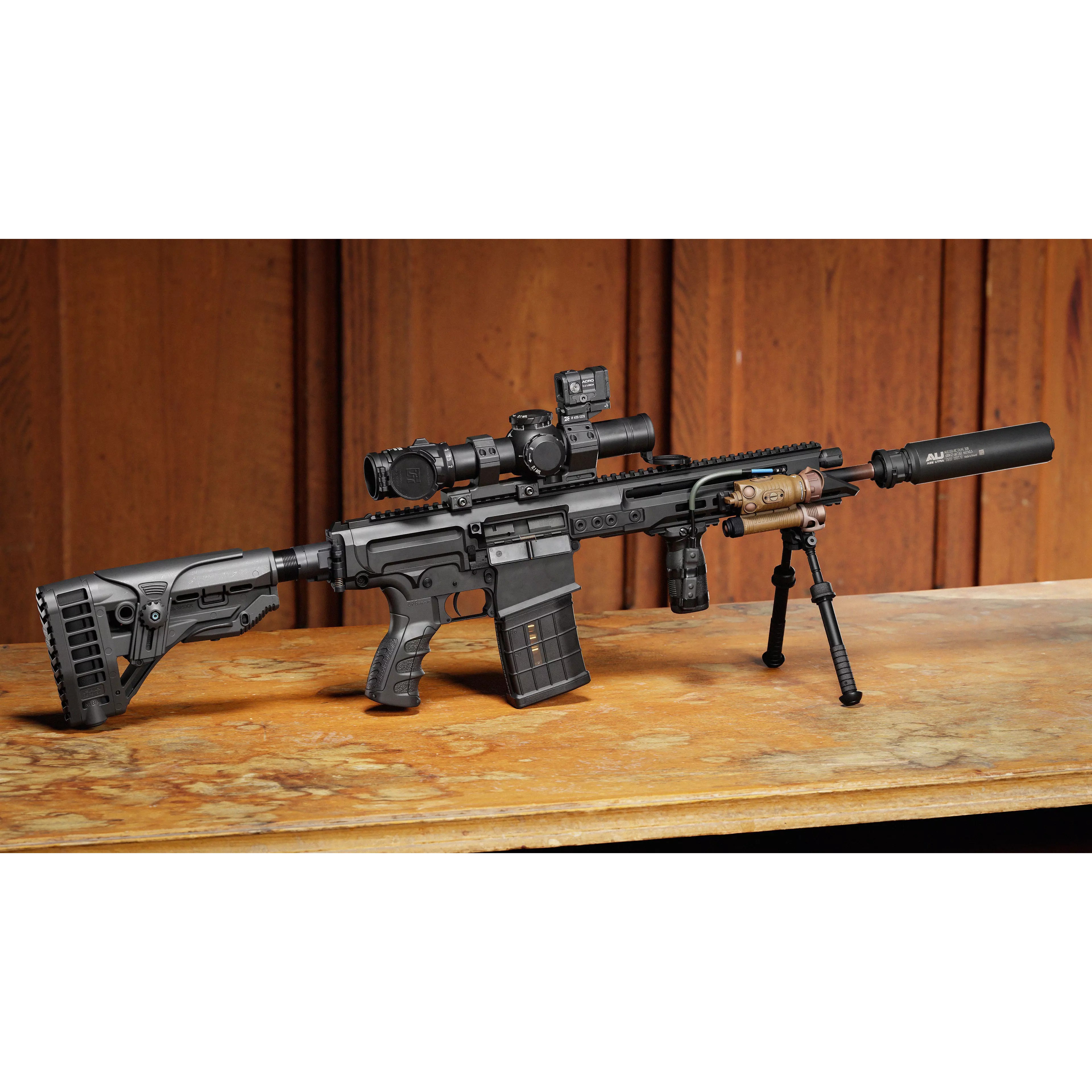 STEYR ARMS DMR 762 Rifle - Low-Poly Game-Ready 3D Model - View 7