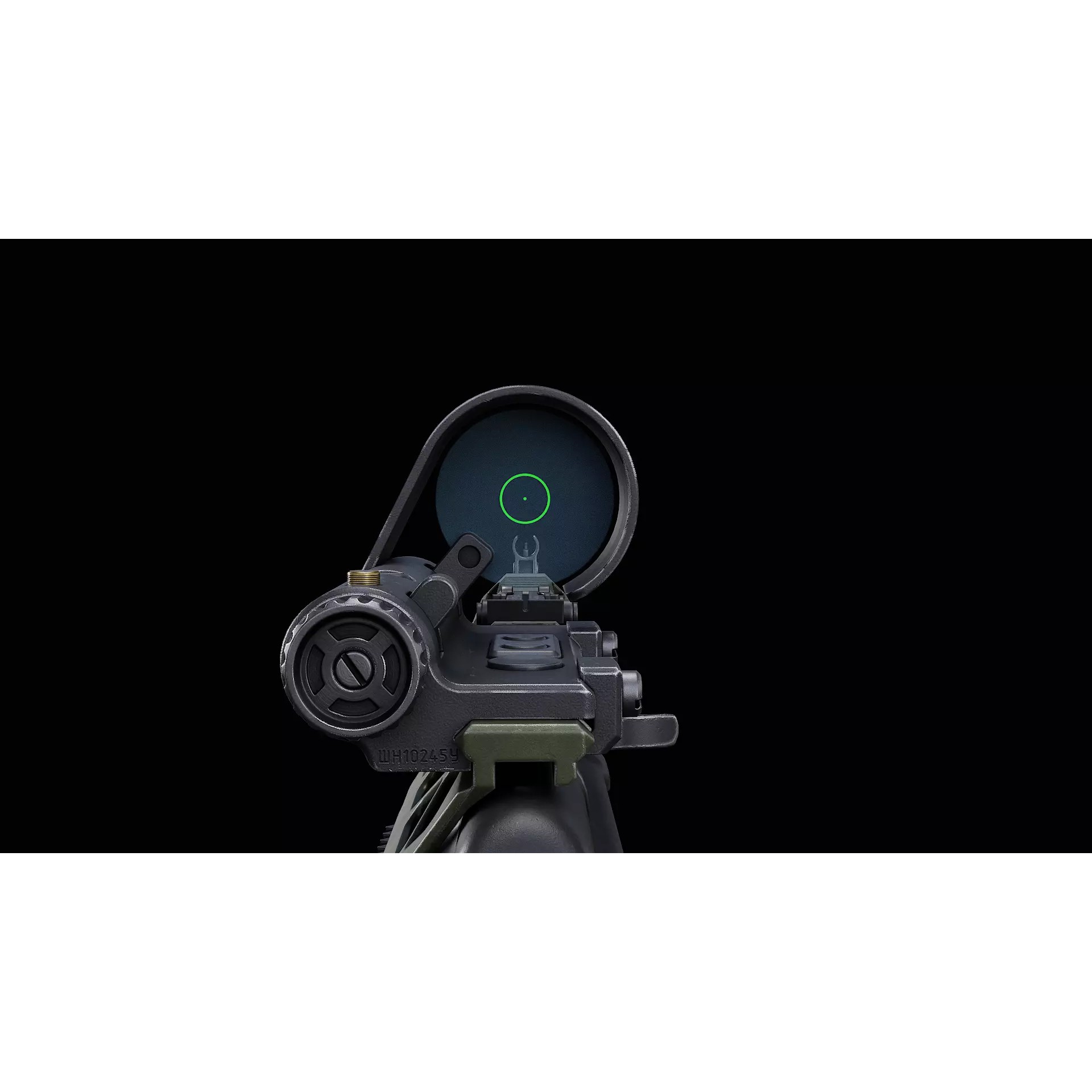 Shpak-1M Red Dot Sight - Low-Poly Game-Ready 3D Model - View 18