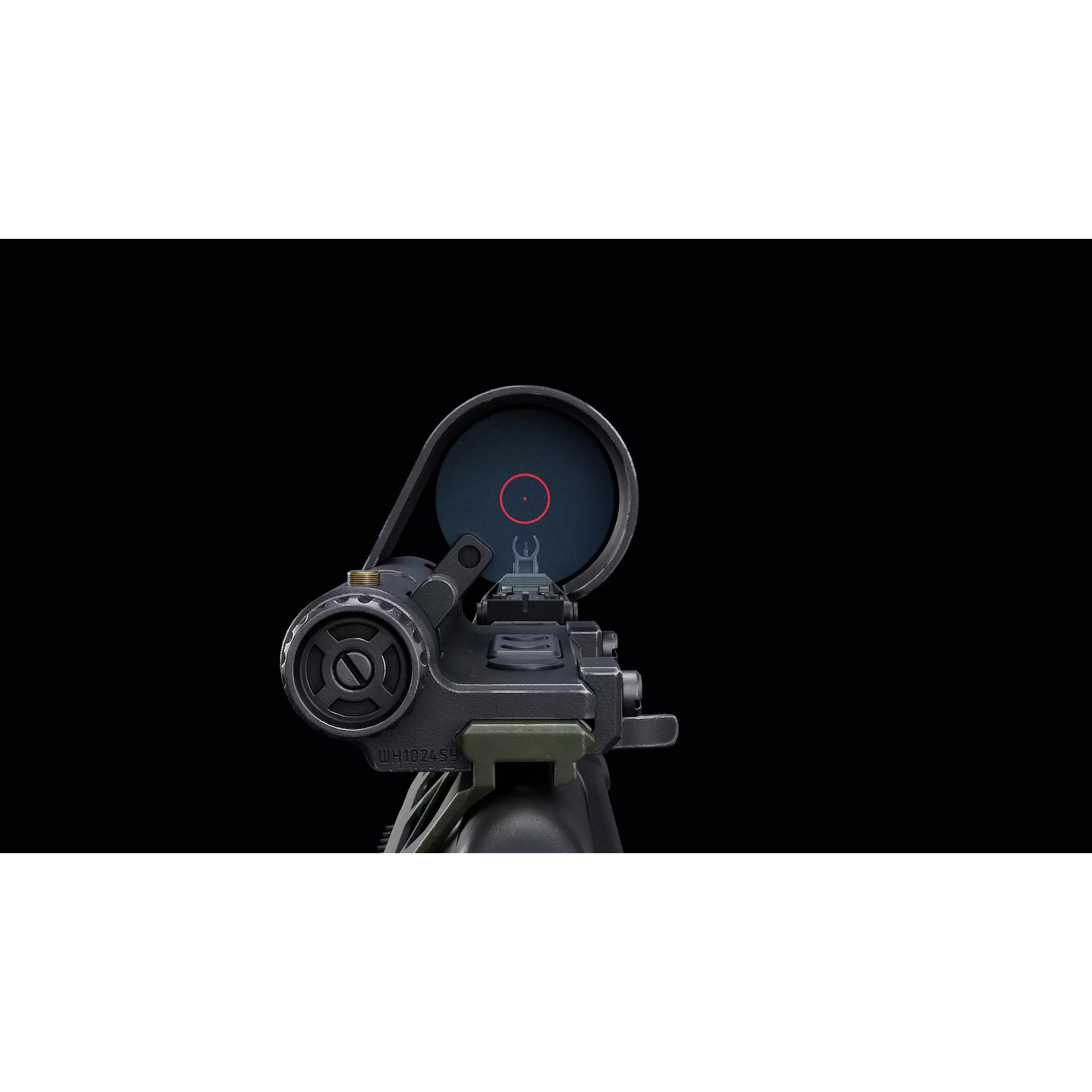 Shpak-1M Red Dot Sight - Low-Poly Game-Ready 3D Model - View 19