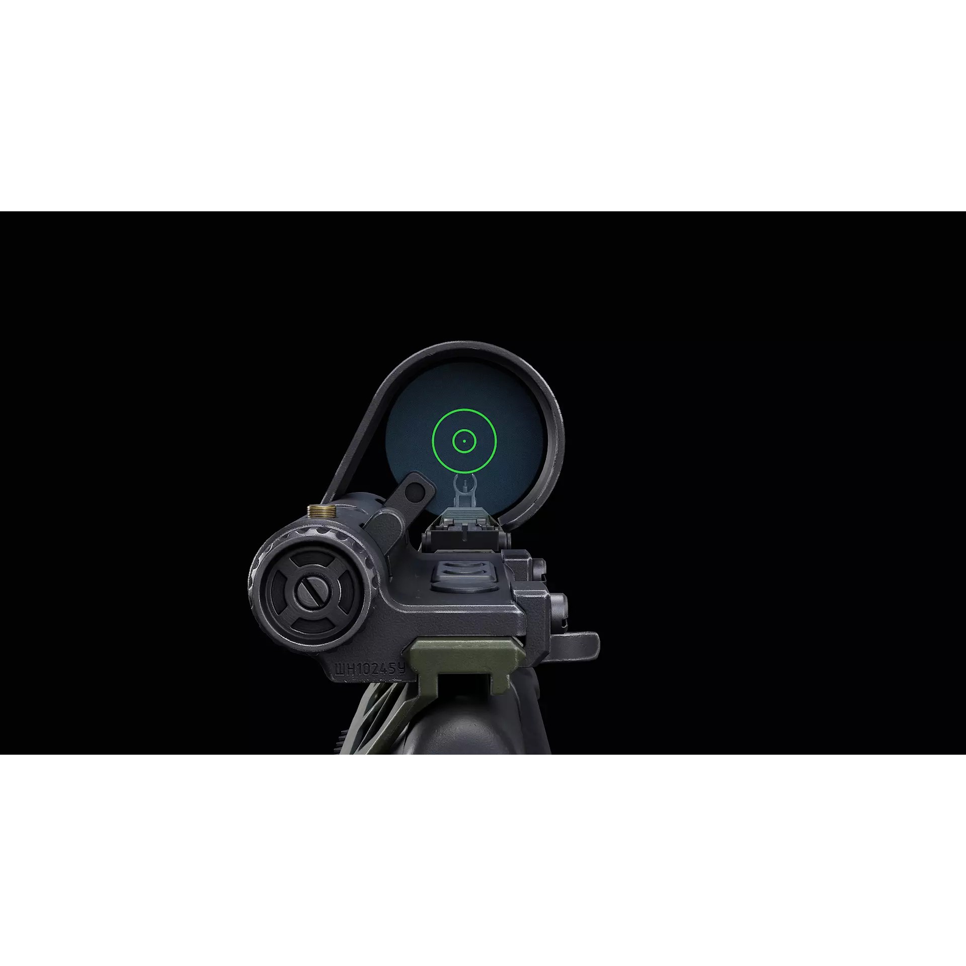 Shpak-1M Red Dot Sight - Low-Poly Game-Ready 3D Model - View 20
