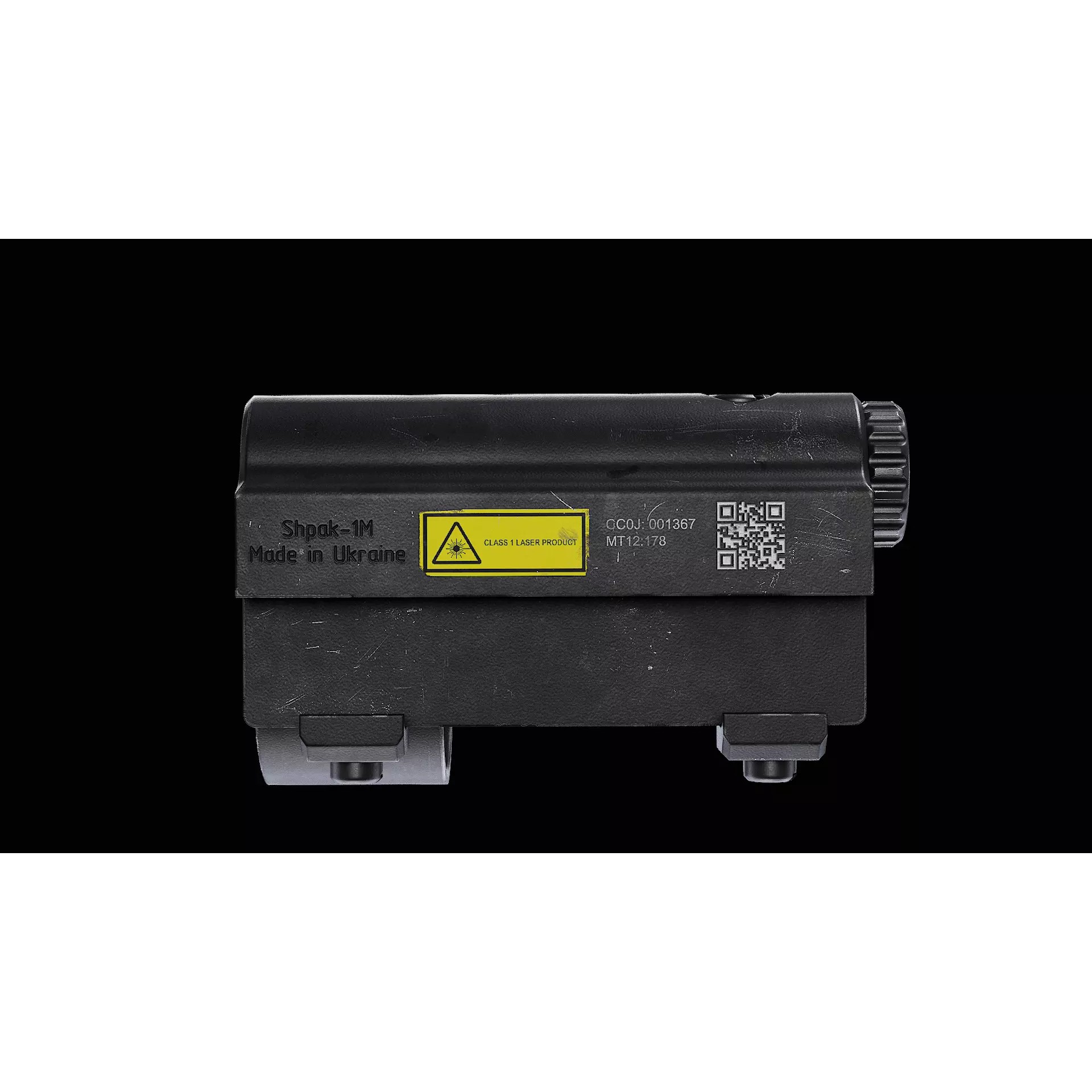 Shpak-1M Red Dot Sight - Low-Poly Game-Ready 3D Model - View 7