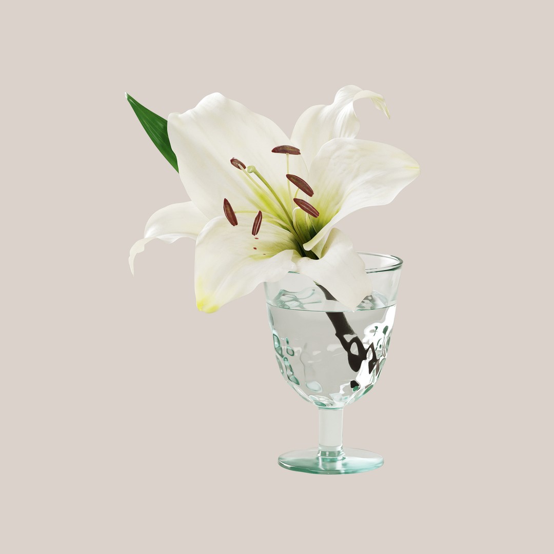 Small Flowers 3D Model – PBR Optimized Plant Asset, FBX, OBJ