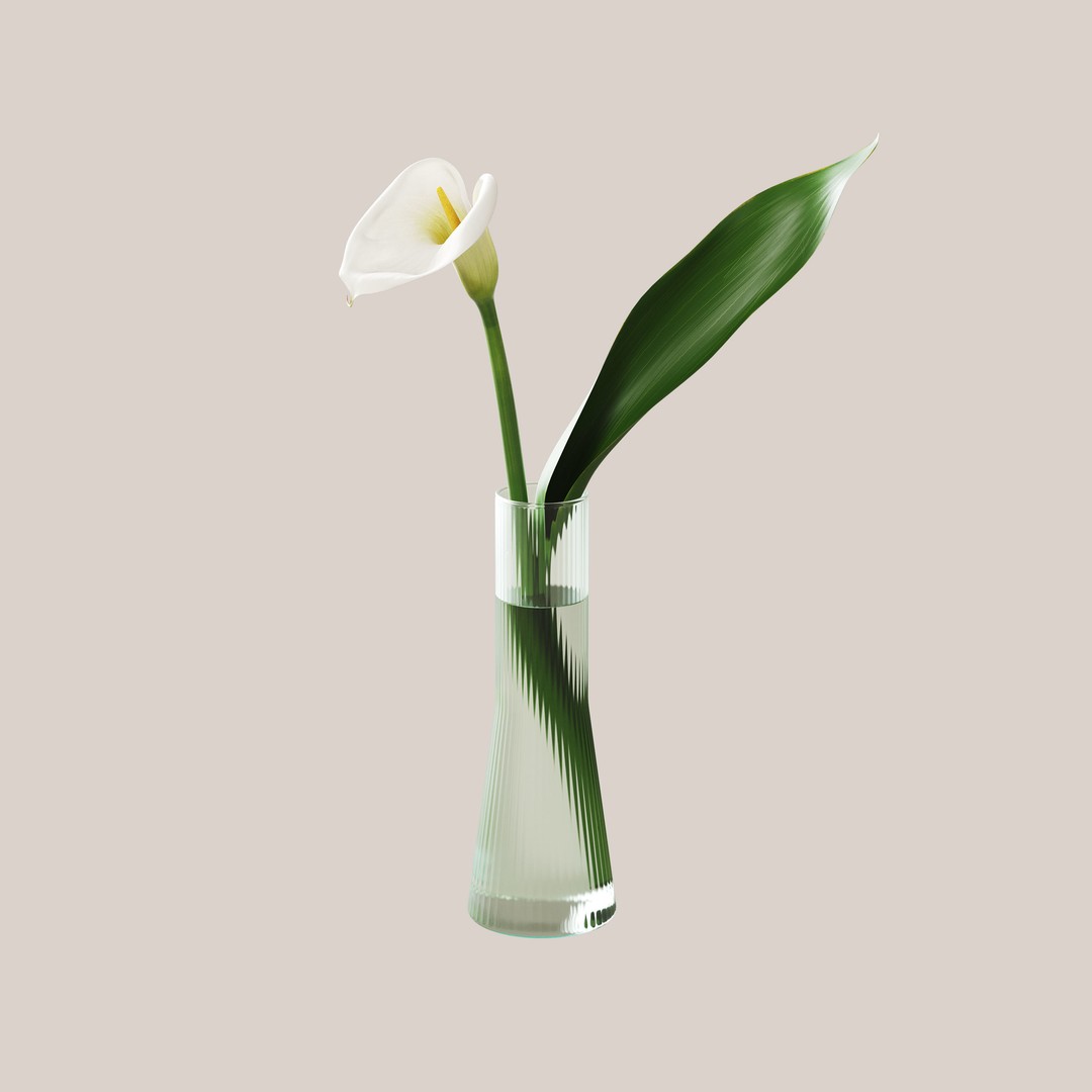 Small Flowers 3D Model – PBR Optimized Plant Asset, FBX, OBJ - View 14