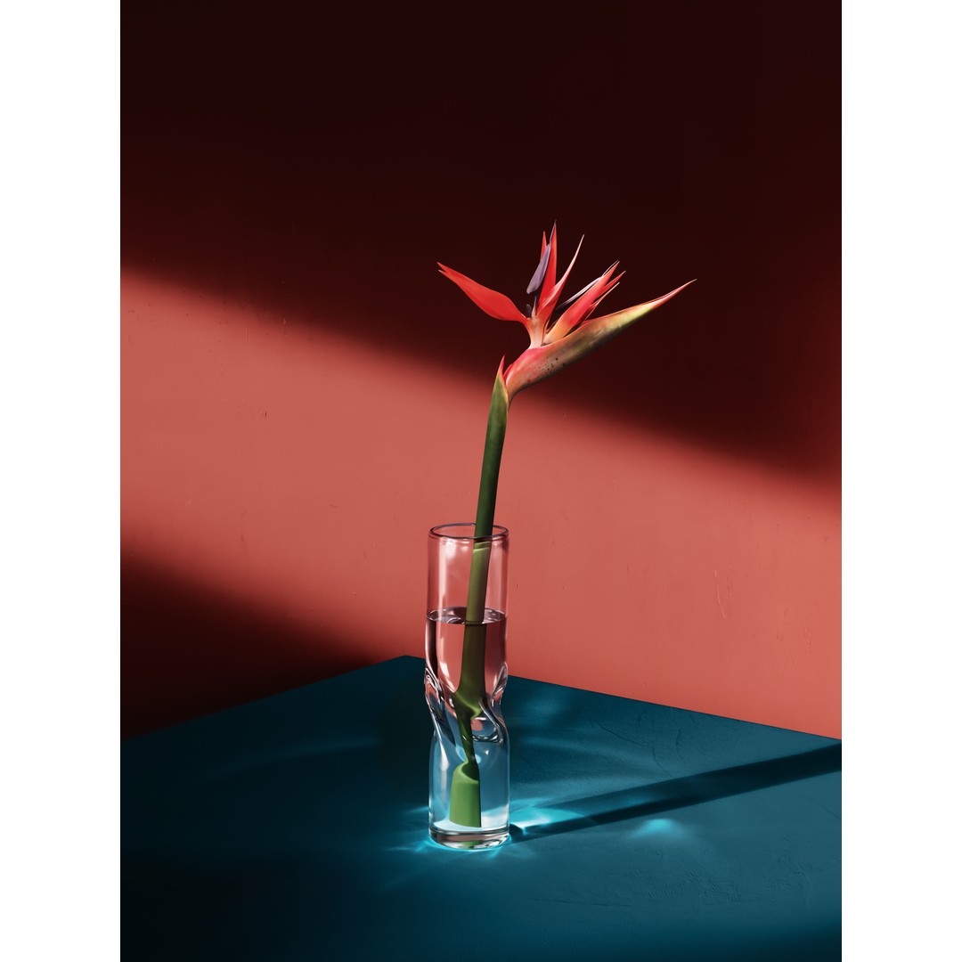 Small Flowers 3D Model – PBR Optimized Plant Asset, FBX, OBJ - View 8