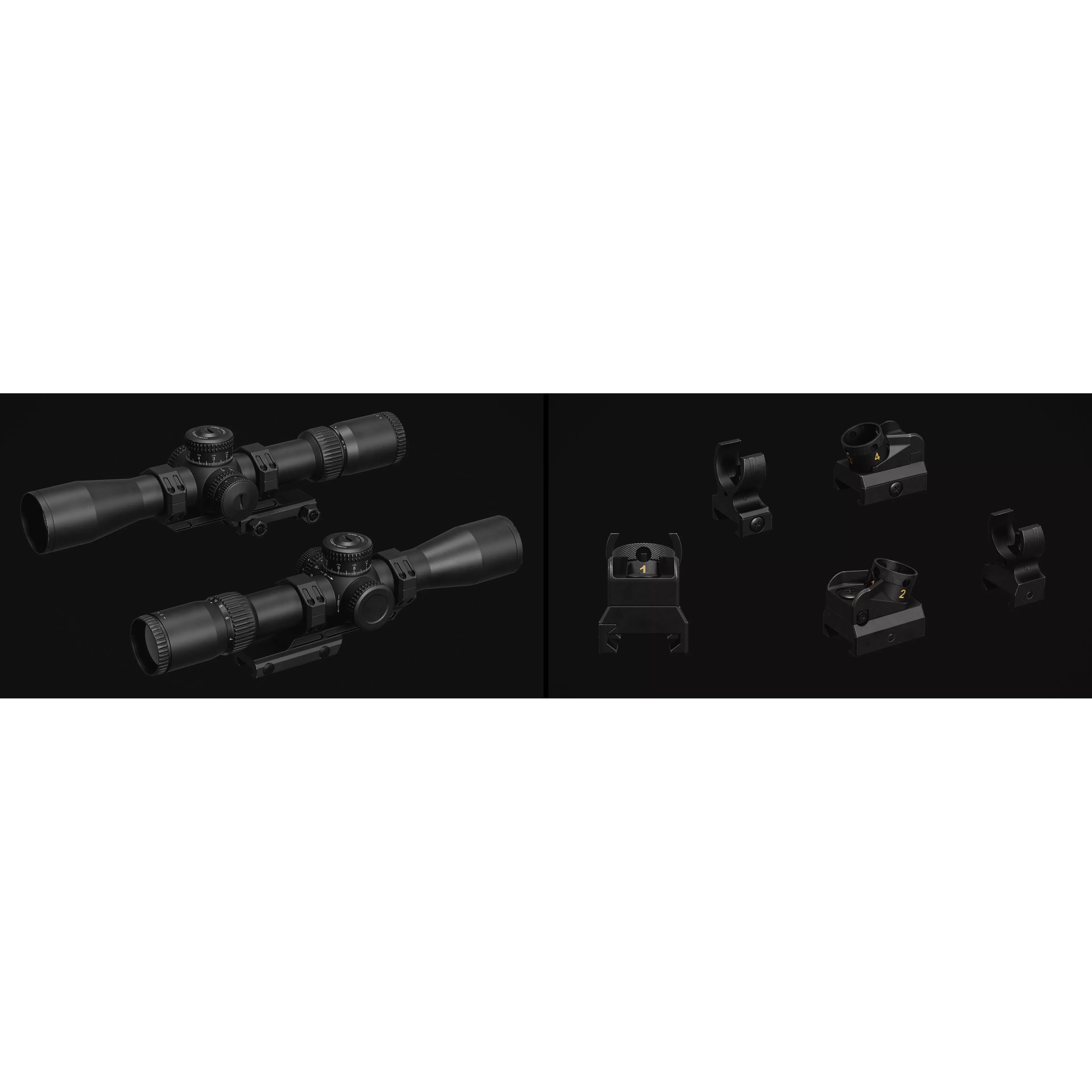 Weapon Sights Pack - Low-Poly Game-Ready 3D Model - View 15