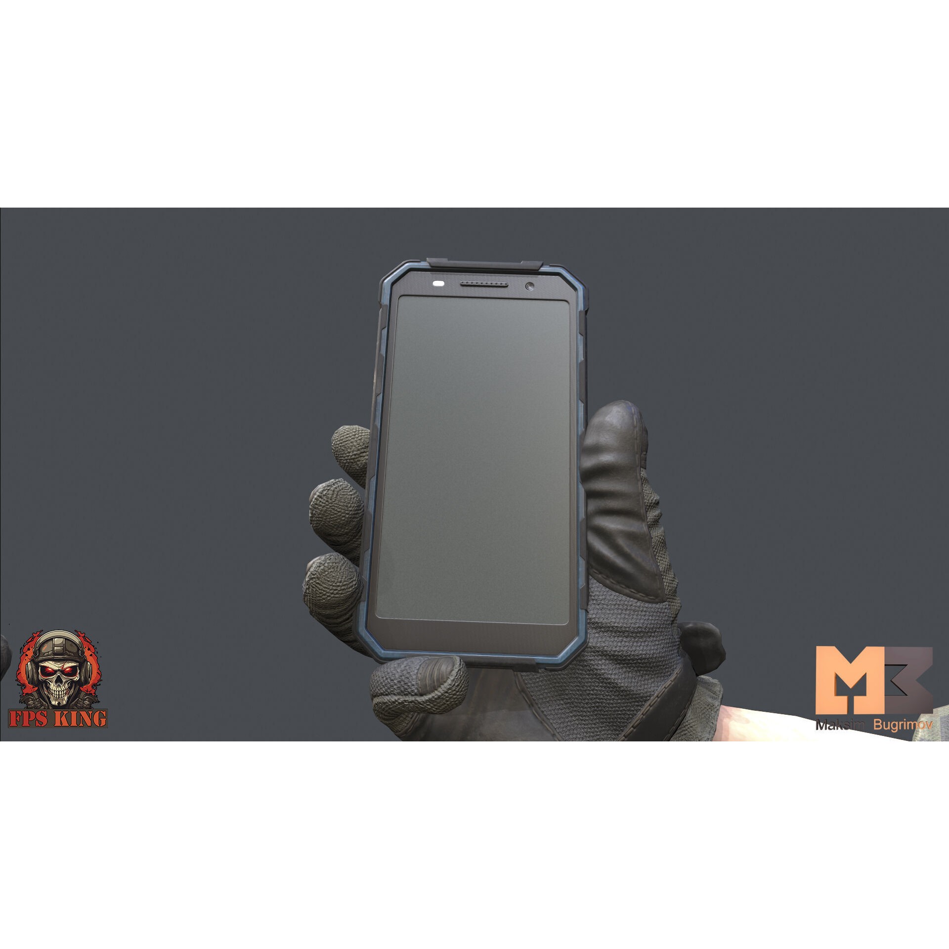 FPS Devices Animations - Low-Poly Game-Ready 3D Model - View 11