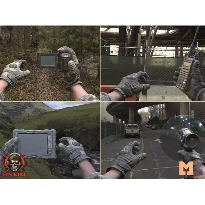 FPS Devices Animations - Low-Poly Game-Ready 3D Model - View 2