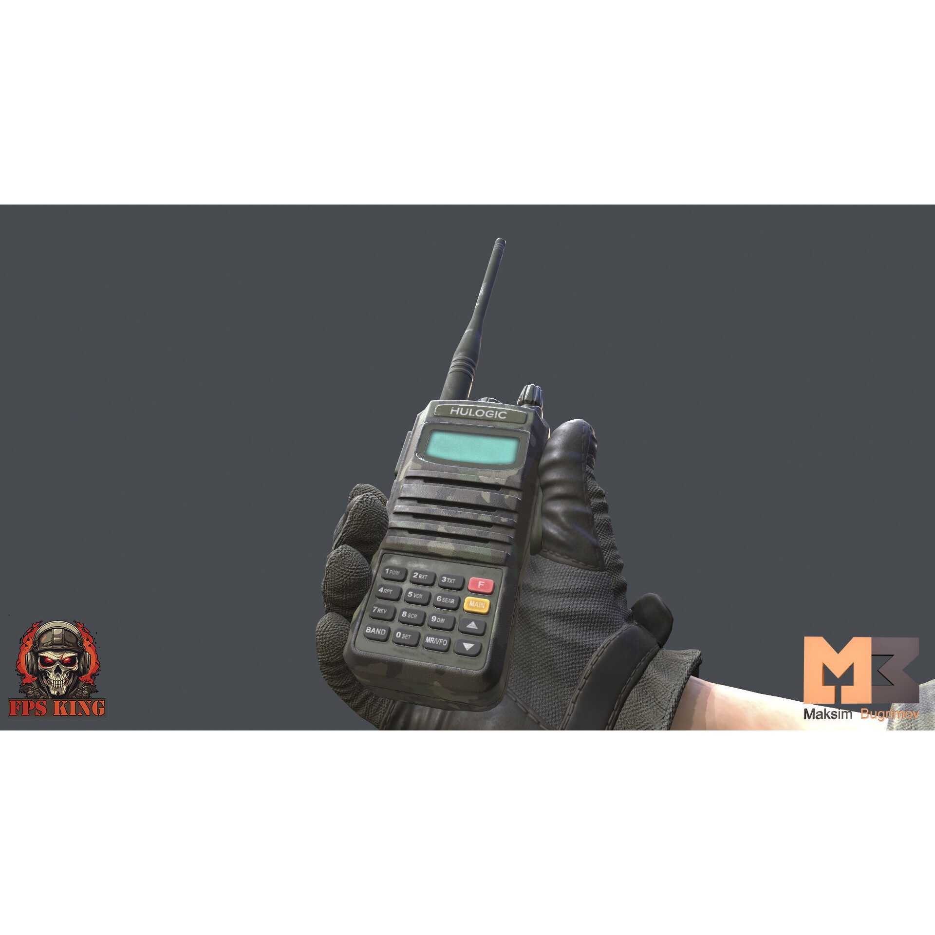 FPS Devices Animations - Low-Poly Game-Ready 3D Model - View 22