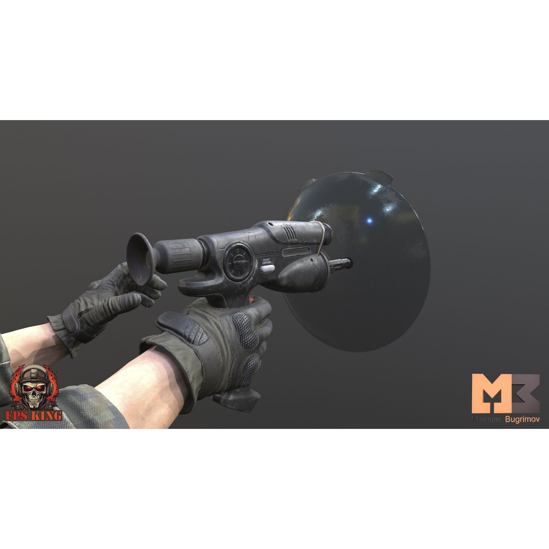 FPS Devices Animations - Low-Poly Game-Ready 3D Model - View 4