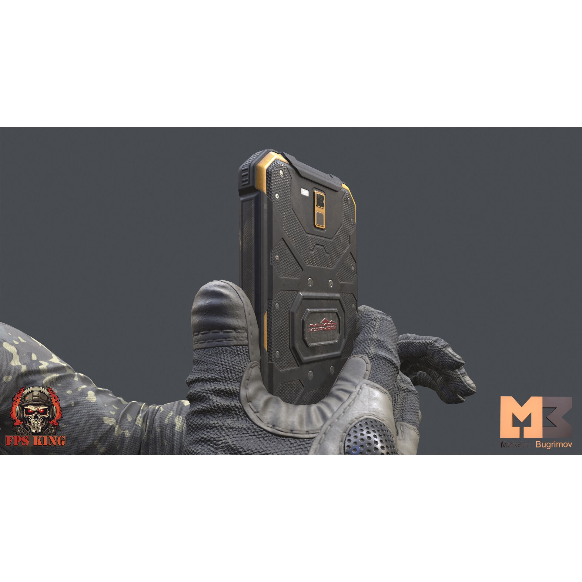 FPS Devices Animations - Low-Poly Game-Ready 3D Model - View 7