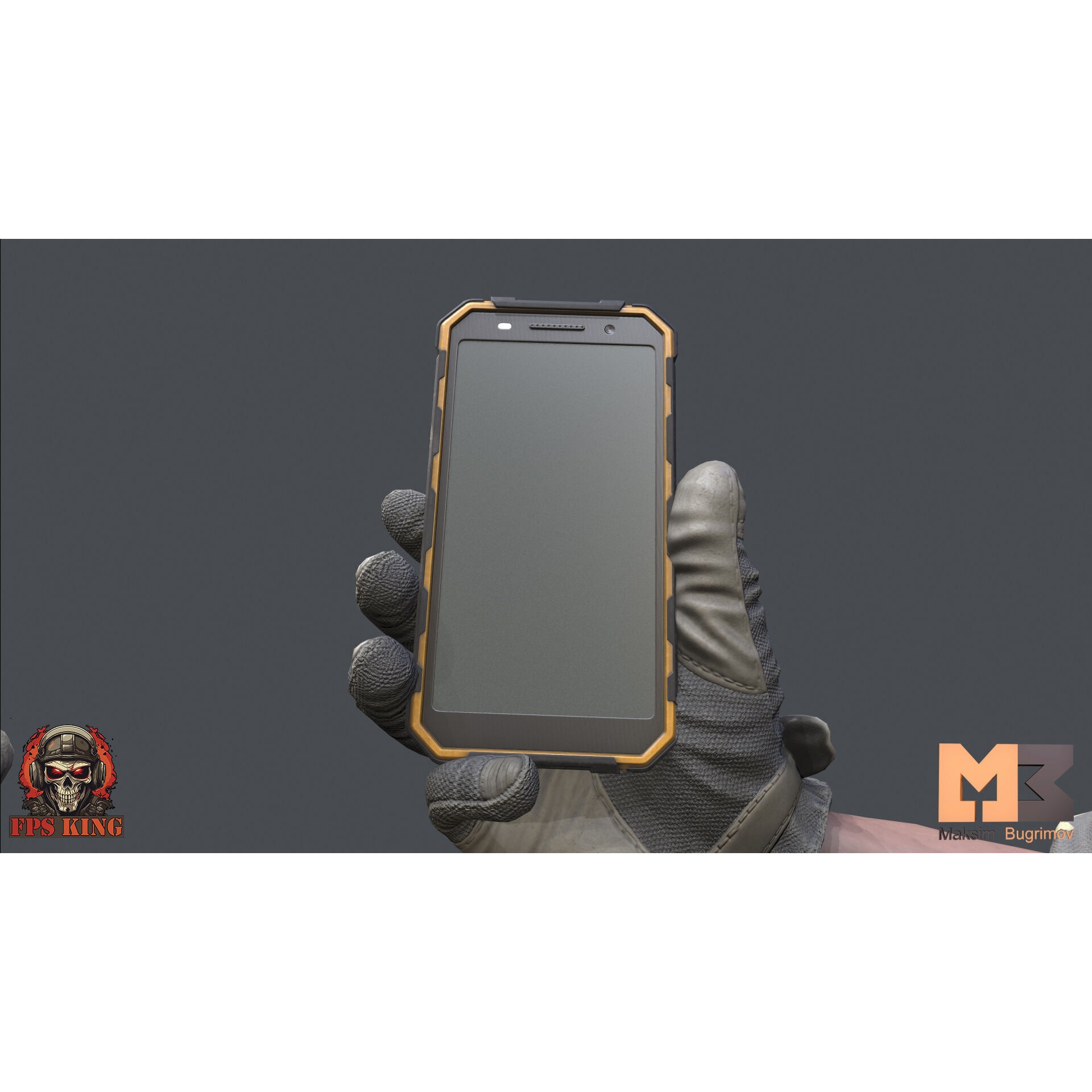 FPS Devices Animations - Low-Poly Game-Ready 3D Model - View 8