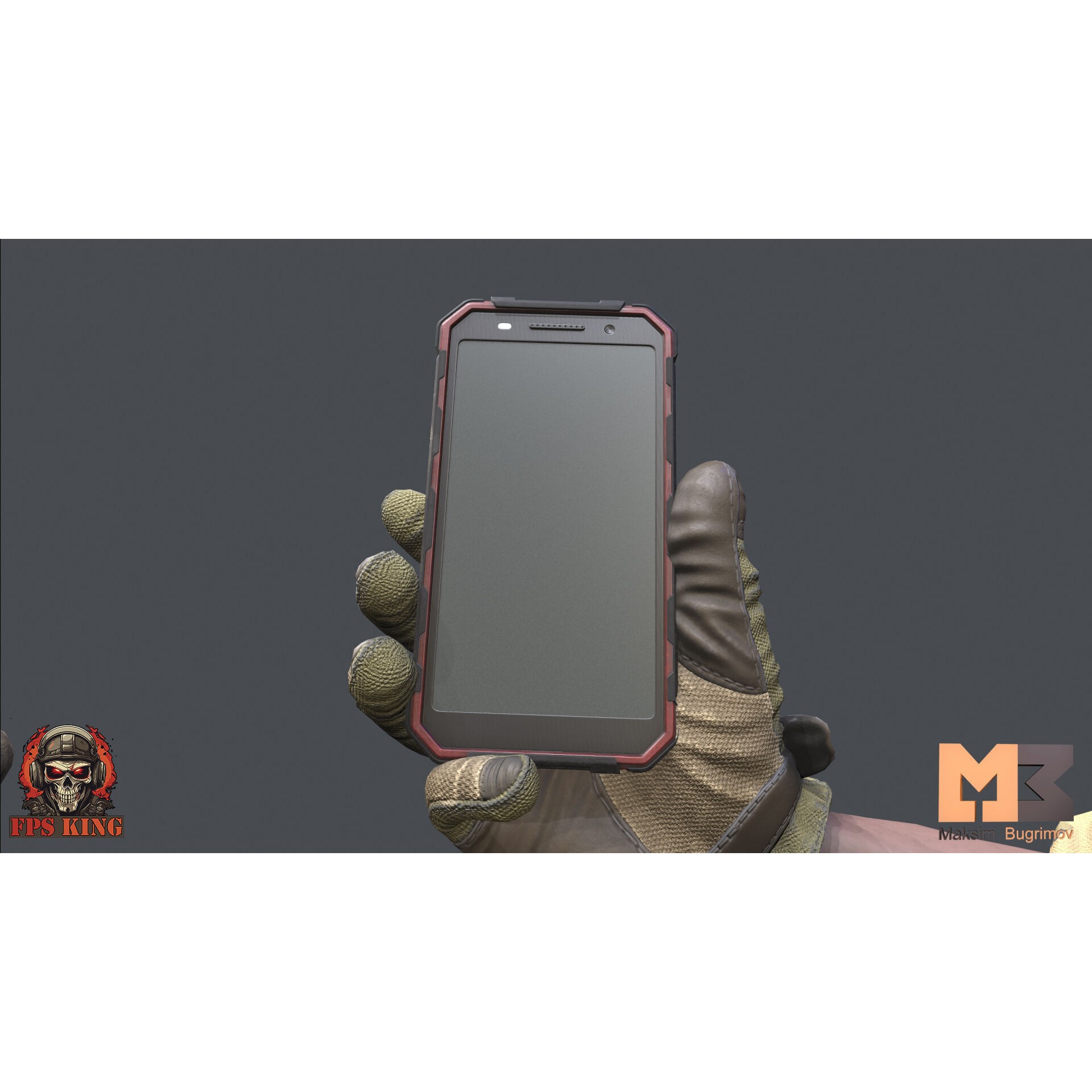 FPS Devices Animations - Low-Poly Game-Ready 3D Model - View 9