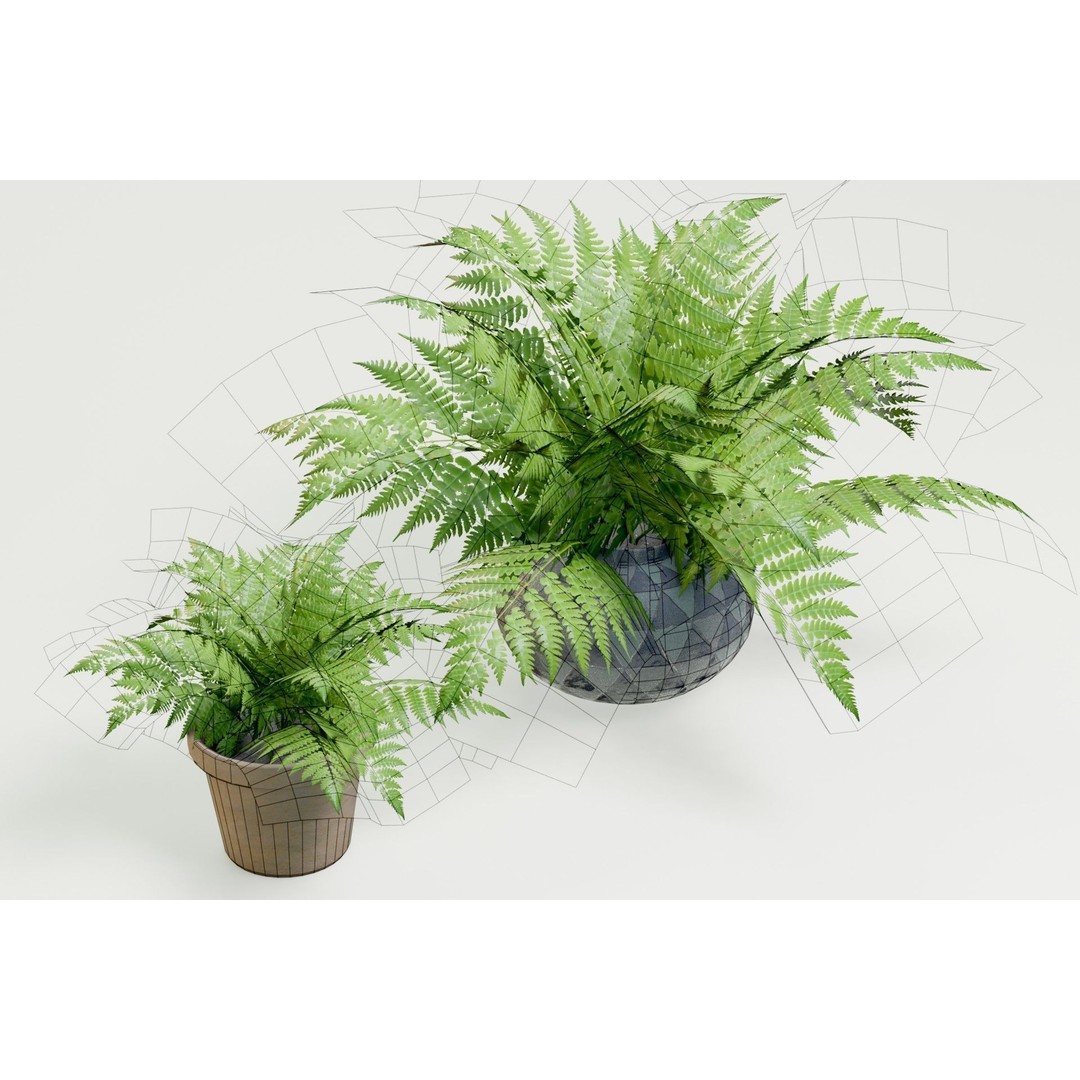 Plant Pack M03 3D Model – Low Poly PBR Vegetation for Unity and Unreal - View 16