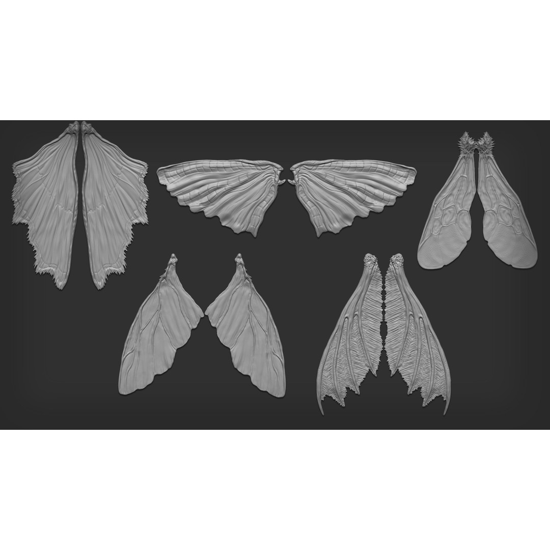 Insectoid Creature 3D Model – Mega Pack for Zbrush and Blender - View 15