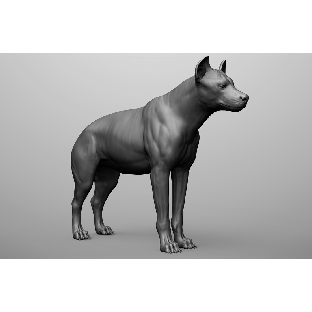 Wild Animal Collection 3D Model – Realistic Sculpted Animals, OBJ & ZTL - View 40