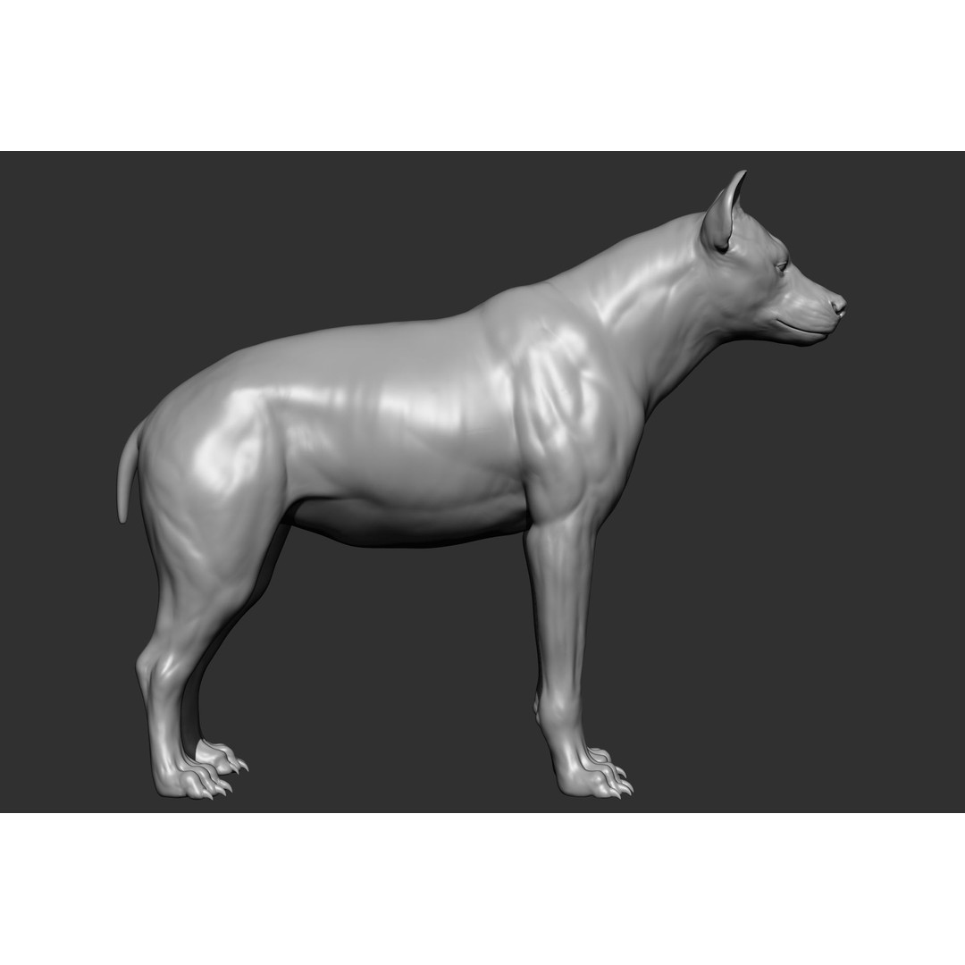 Wild Animal Collection 3D Model – Realistic Sculpted Animals, OBJ & ZTL - View 46