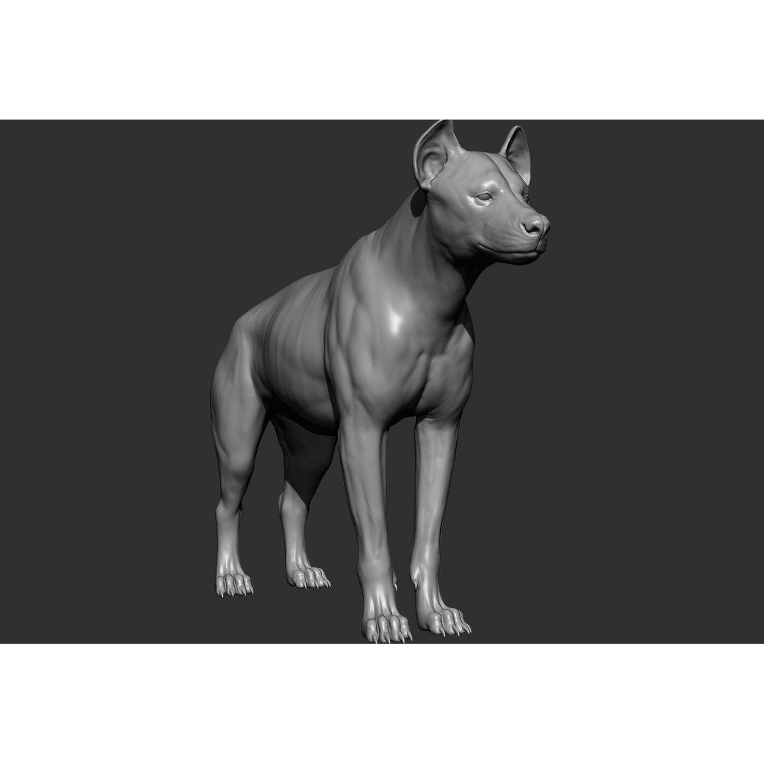 Wild Animal Collection 3D Model – Realistic Sculpted Animals, OBJ & ZTL - View 47