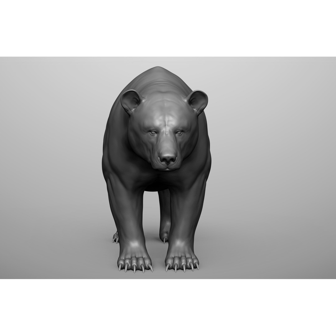 Wild Animal Collection 3D Model – Realistic Sculpted Animals, OBJ & ZTL - View 65