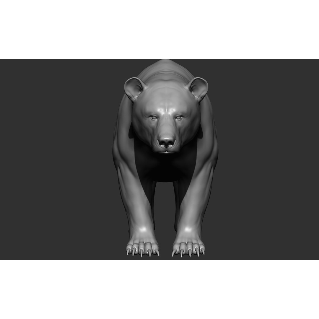 Wild Animal Collection 3D Model – Realistic Sculpted Animals, OBJ & ZTL - View 68