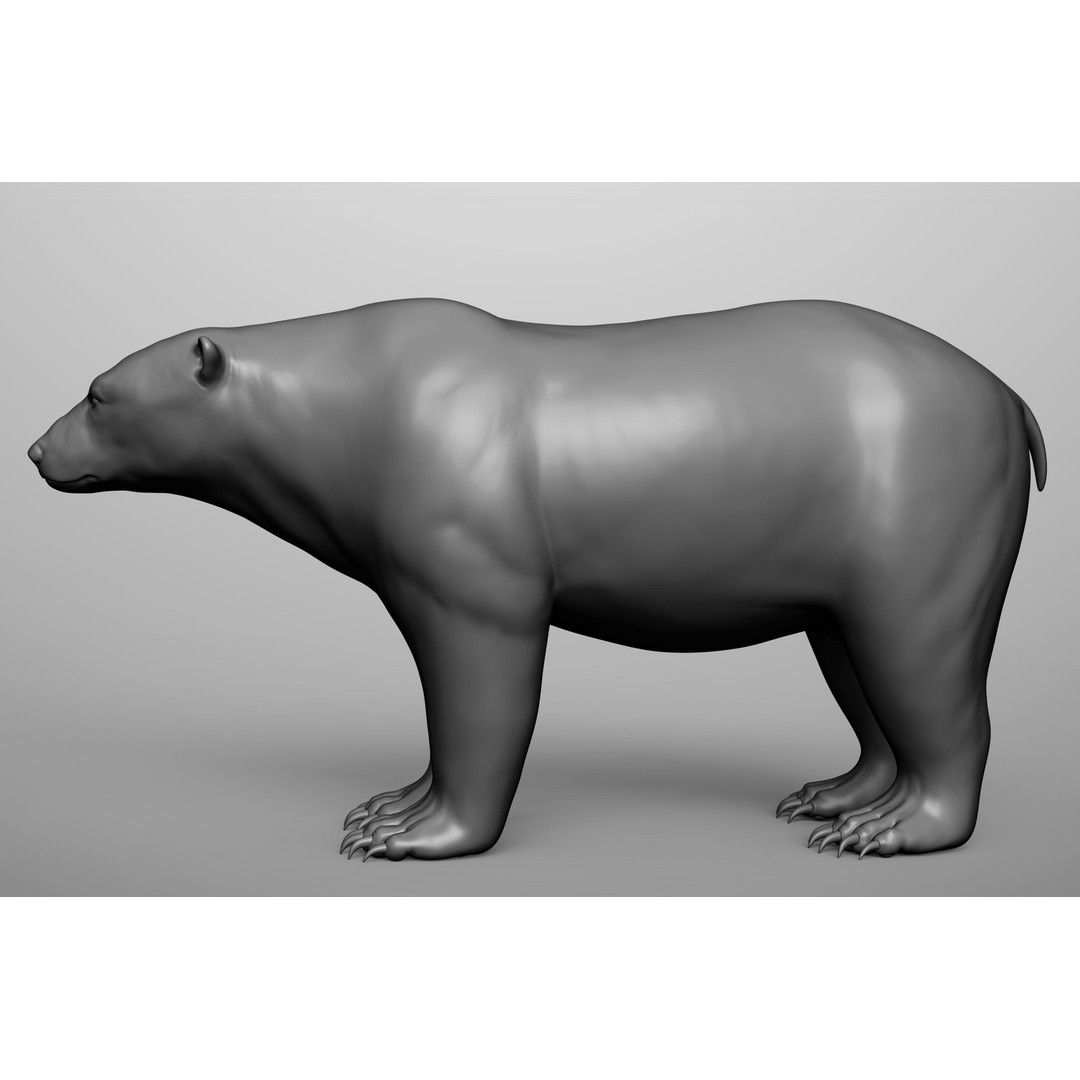 Wild Animal Collection 3D Model – Realistic Sculpted Animals, OBJ & ZTL - View 73