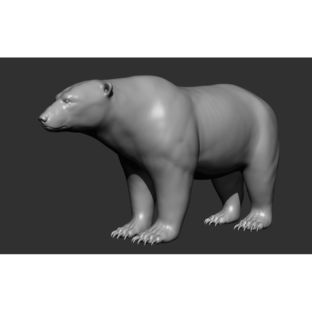 Wild Animal Collection 3D Model – Realistic Sculpted Animals, OBJ & ZTL - View 76
