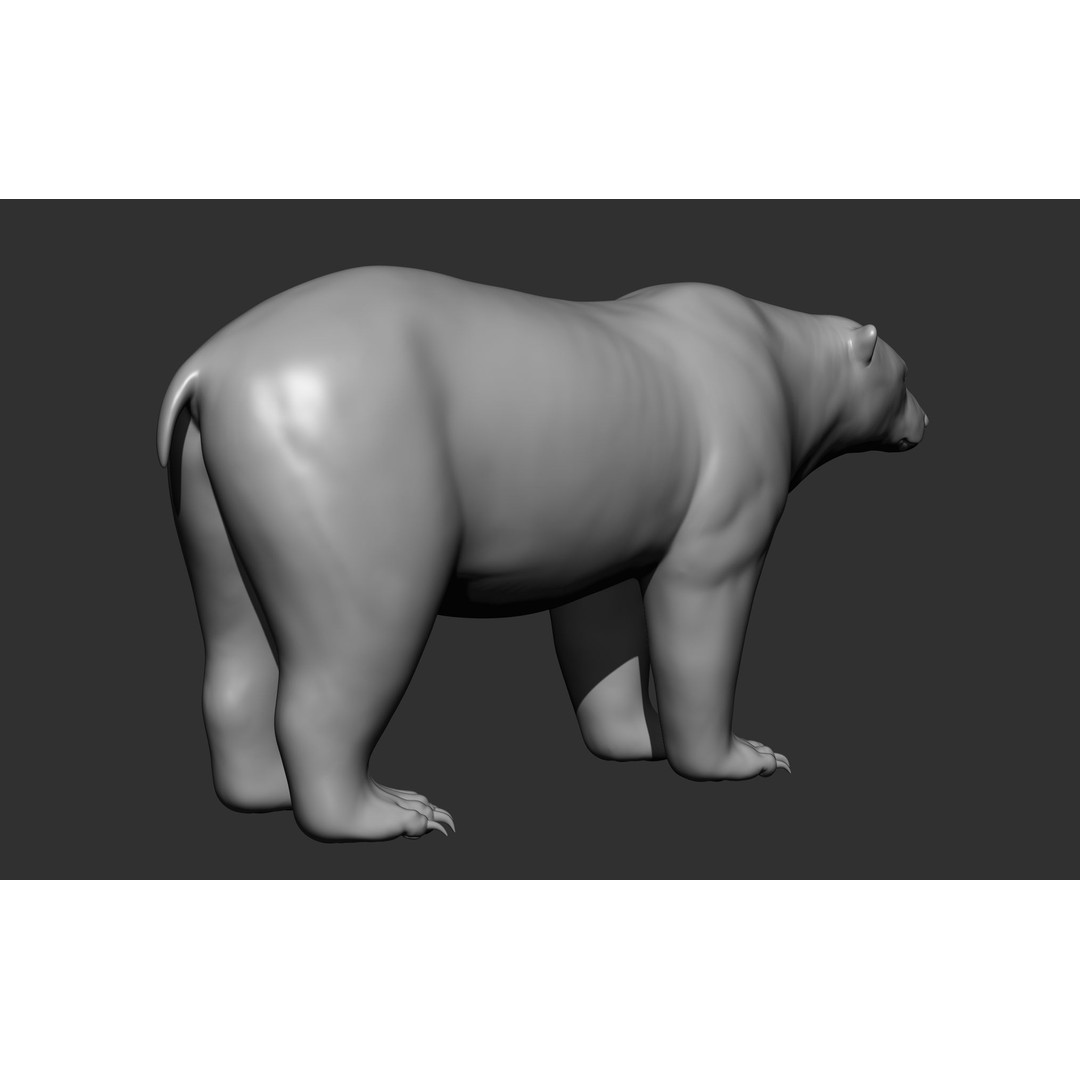 Wild Animal Collection 3D Model – Realistic Sculpted Animals, OBJ & ZTL - View 78