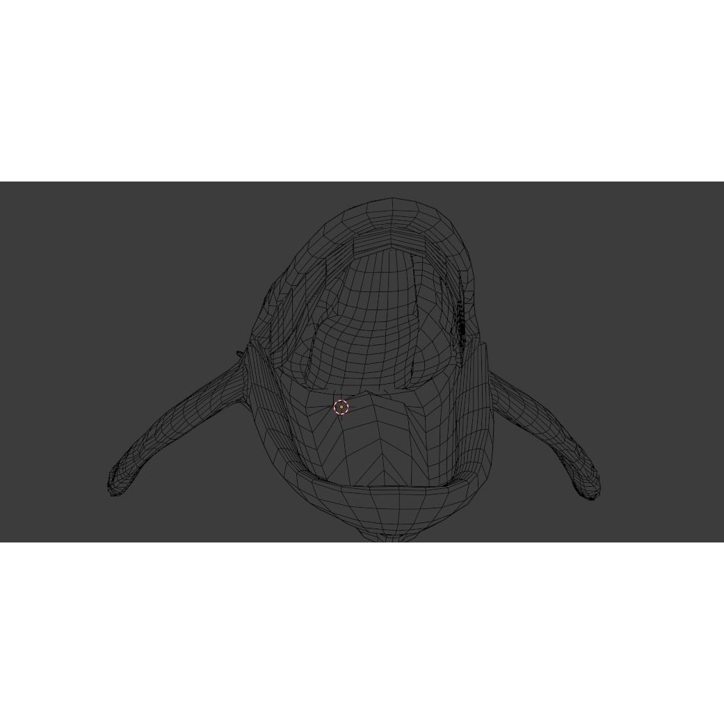 Humpback Whale 3D Model – Animated Low Poly Rigged Asset, FBX - View 22