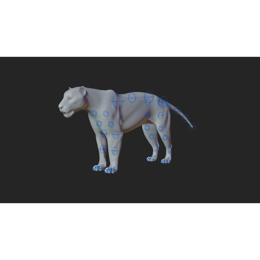 Male Lion 3D Model – Hyper-Realistic Rigged Asset with PBR Textures - View 18