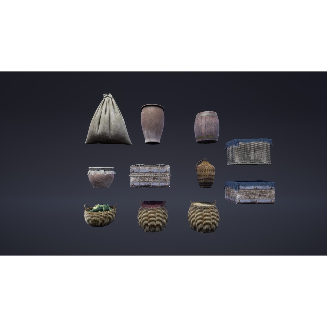 Fantasy Animals Pack 3D Model – Low Poly Game Asset with Animations, FBX - View 16