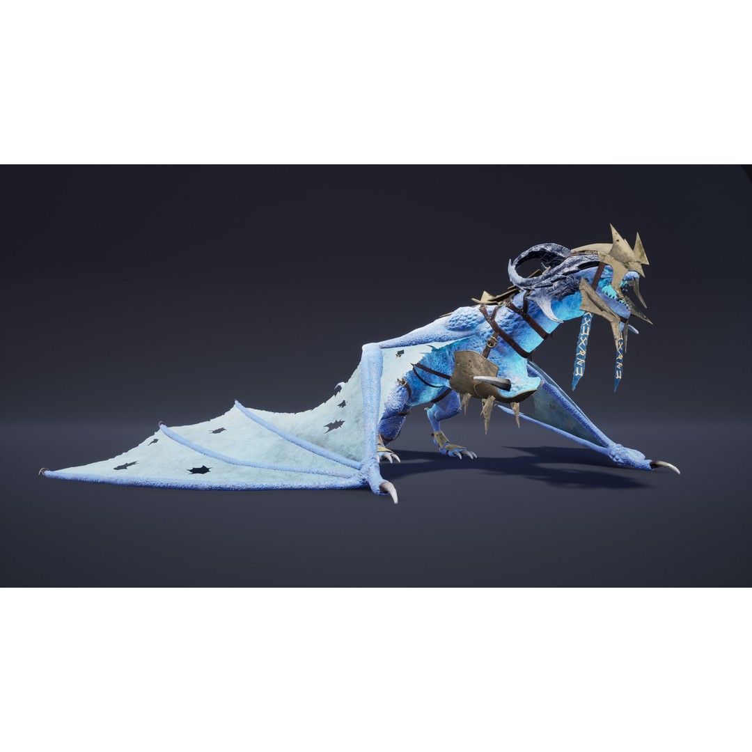 Fantasy Animals Pack 3D Model – Low Poly Game Asset with Animations, FBX - View 3