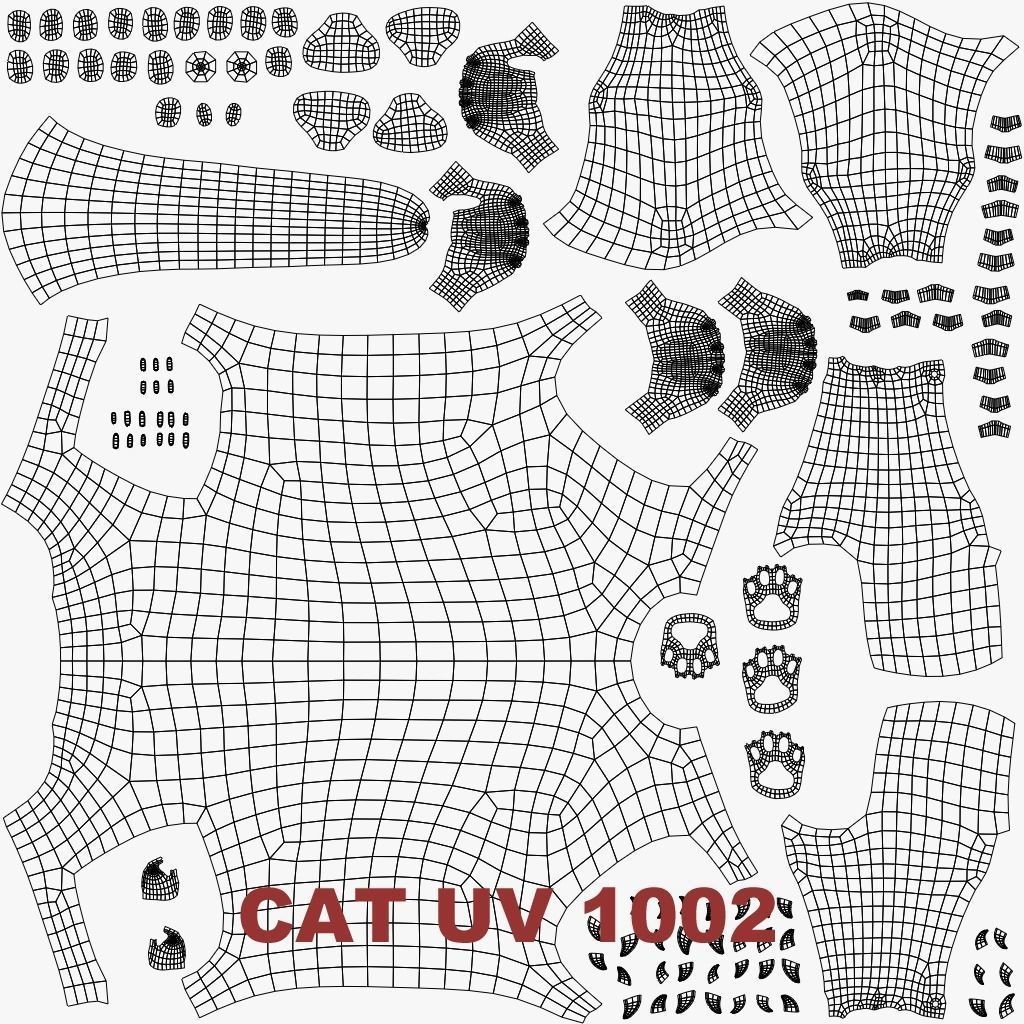 Siamese Cat 3D Model – Rigged Animated Character with PBR Textures