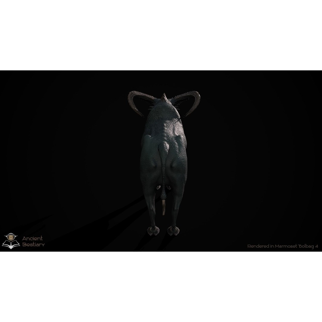 Fantasy Bull 3D Model – Low Poly Game-Ready Character, FBX & Unity - View 13