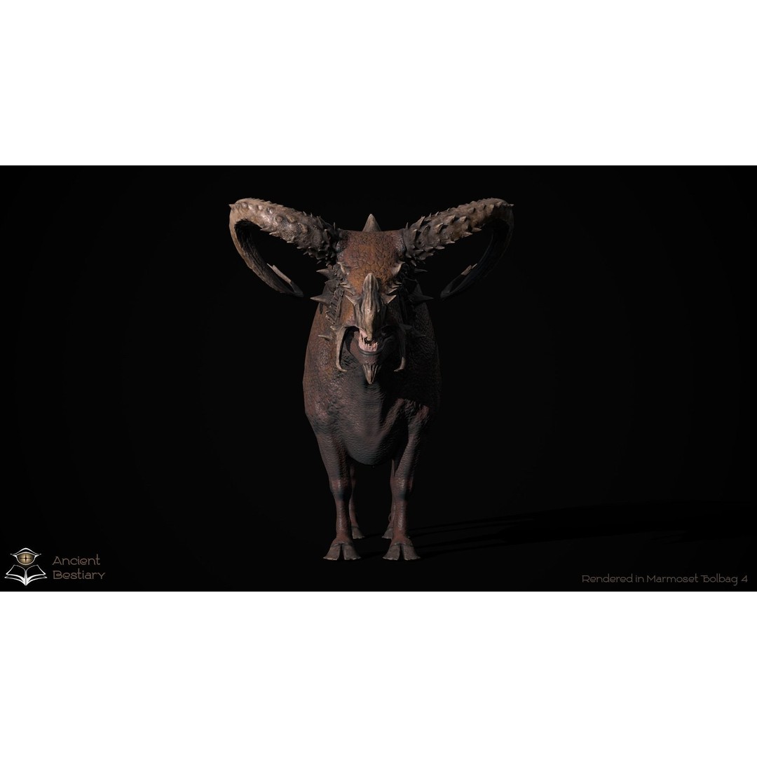 Fantasy Bull 3D Model – Low Poly Game-Ready Character, FBX & Unity - View 17