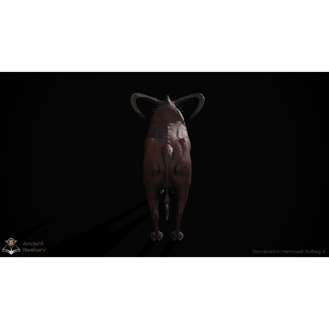Fantasy Bull 3D Model – Low Poly Game-Ready Character, FBX & Unity - View 18