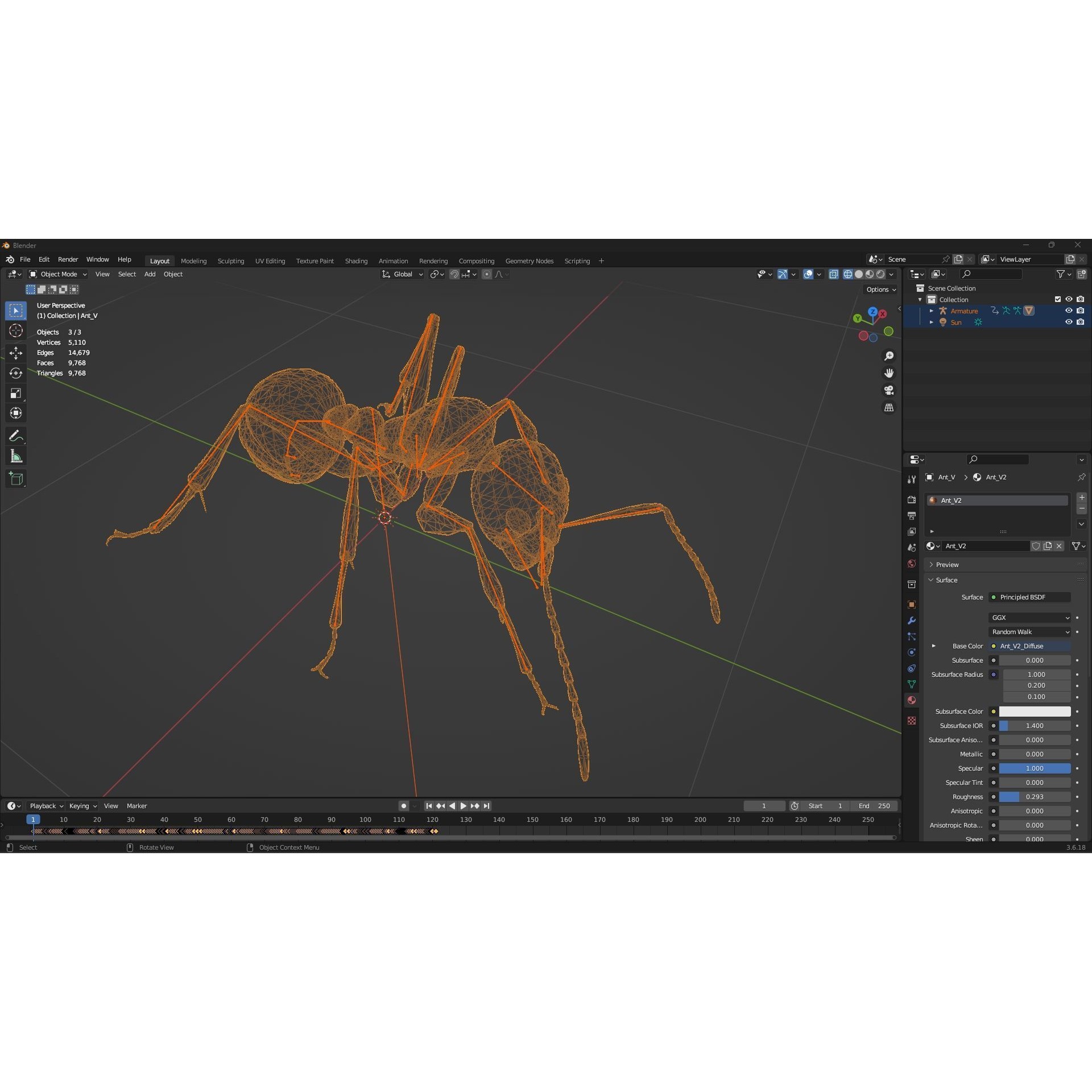 Ant-V2 - Rigged Animated Game-Ready 3D Model - View 15