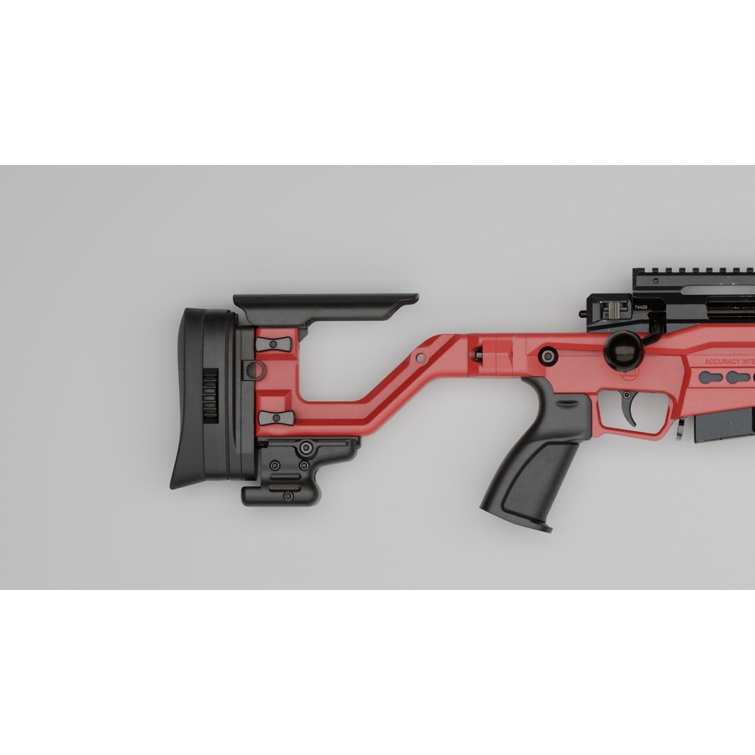 Accuracy International AT-XC 3D Model – Low Poly Game Asset, FBX - View 10