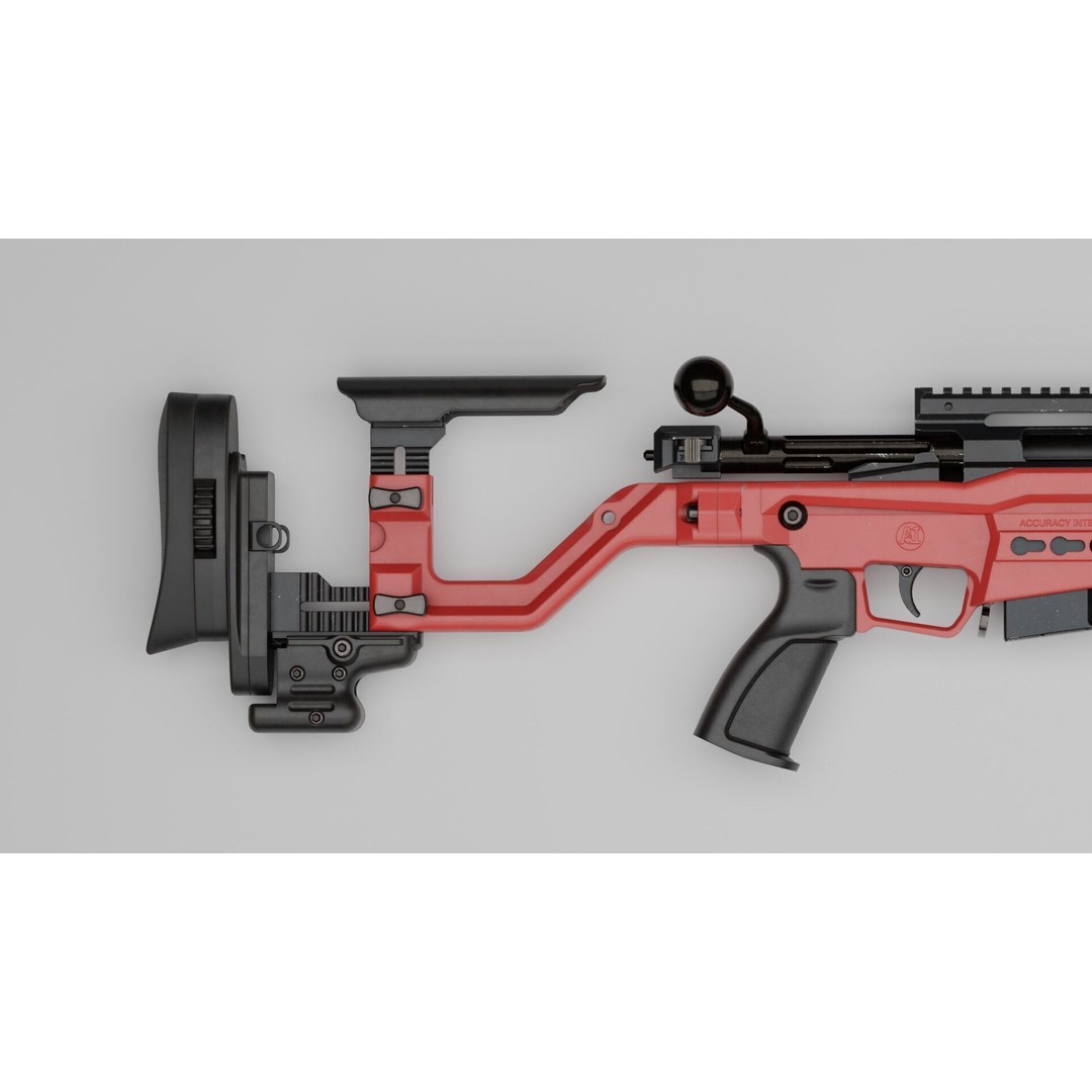 Accuracy International AT-XC 3D Model – Low Poly Game Asset, FBX - View 11