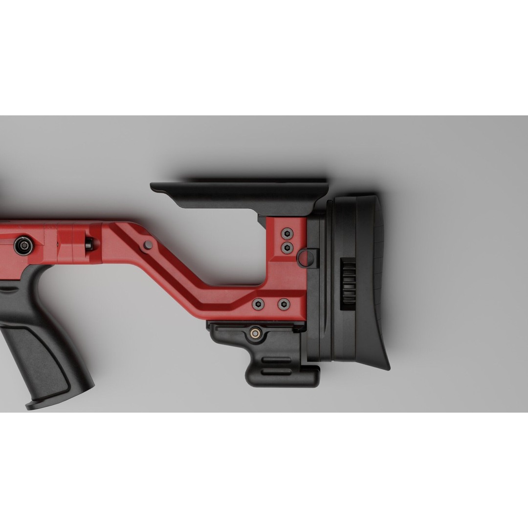 Accuracy International AT-XC 3D Model – Low Poly Game Asset, FBX - View 19