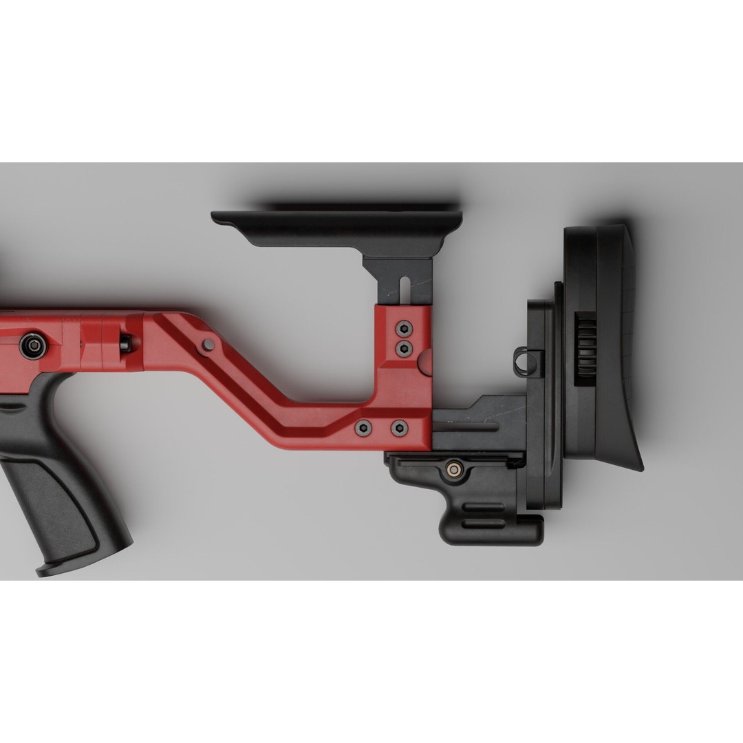 Accuracy International AT-XC 3D Model – Low Poly Game Asset, FBX - View 20