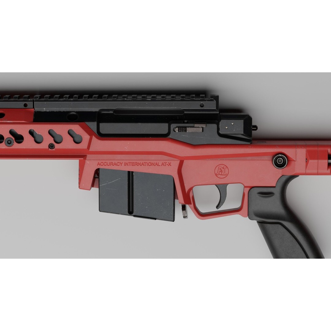 Accuracy International AT-XC 3D Model – Low Poly Game Asset, FBX - View 21