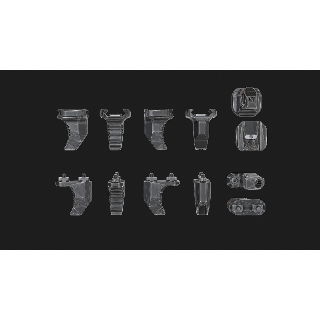 Arisaka Hand 3D Model – Low Poly Game Ready Asset, FBX, OBJ - View 8