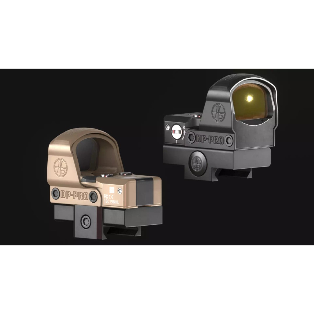 Leupold DeltaPoint Pro 3D Model – Low Poly Reddot Optic Sight, FBX & OBJ - View 2