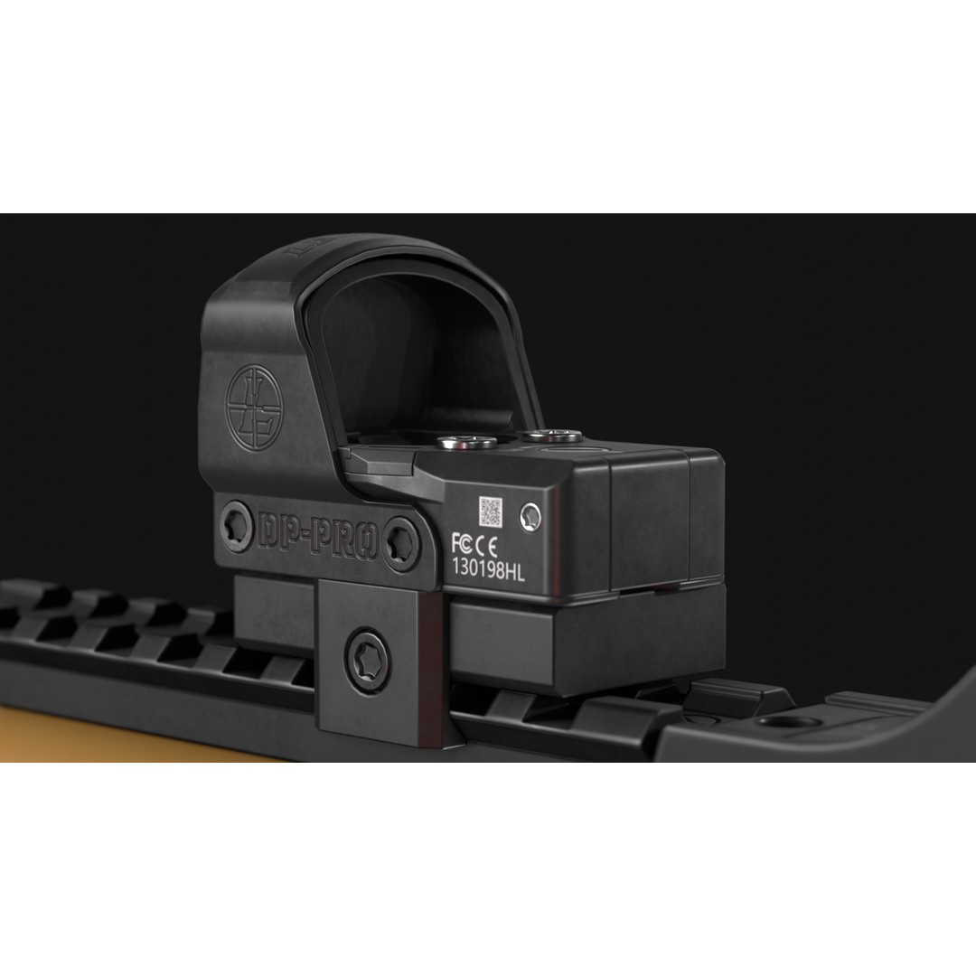 Leupold DeltaPoint Pro 3D Model – Low Poly Reddot Optic Sight, FBX & OBJ - View 5