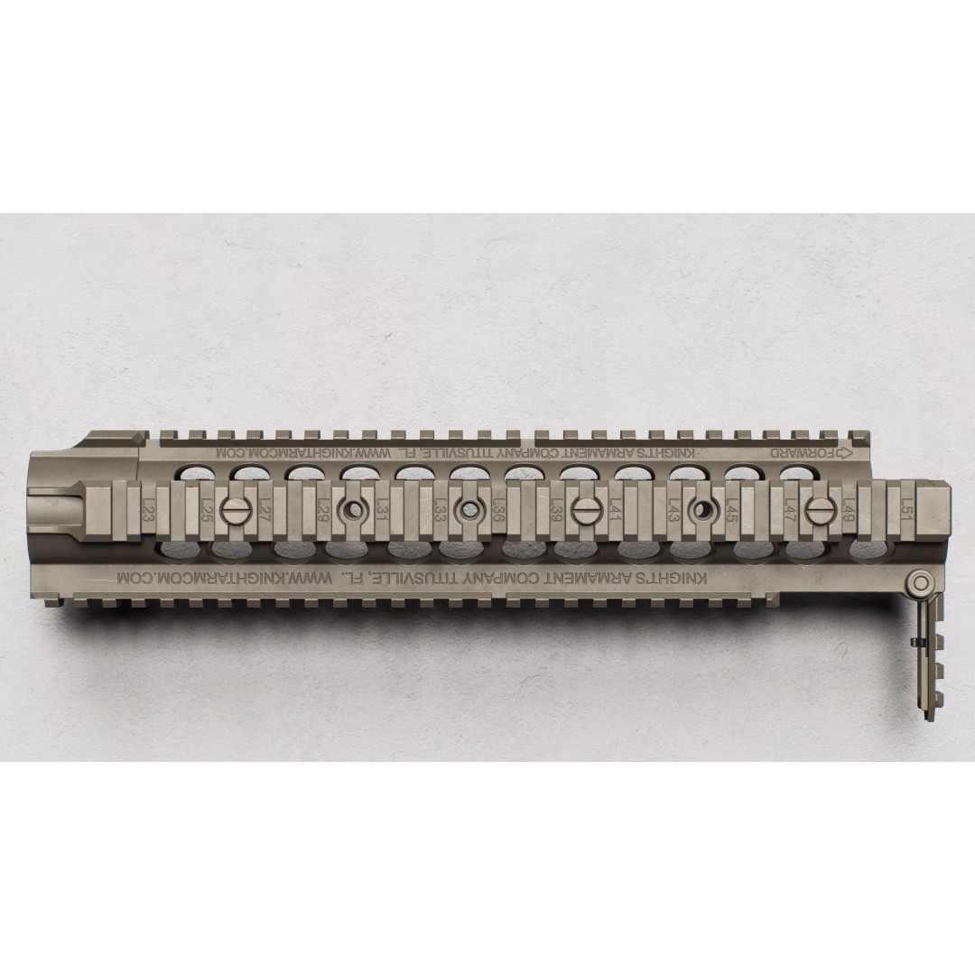 KAC M110 URX-2 Handguard 3D Model – Low Poly Game Asset, FBX - View 12